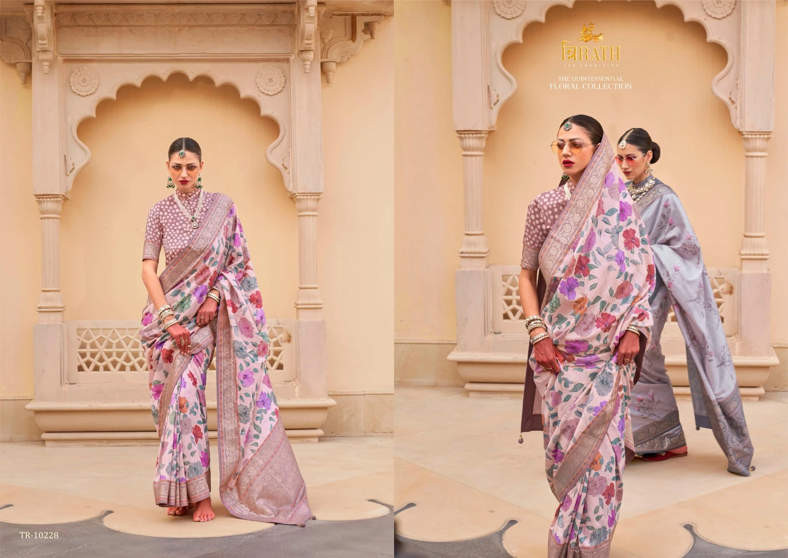 Trirath Pushpavatika Super Pv Silk Wholesale Fancy Sarees Catalog — Wholesale Sarees, MPA wholesale from Surat — Photo 8